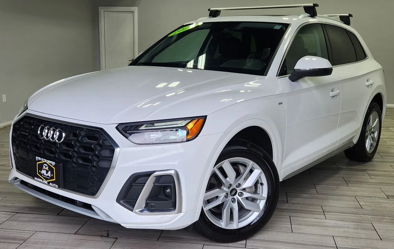White 2022 Audi Q5 Premium 45 TFSI S line quattro S tronic for sale in Philadelphia, PA
