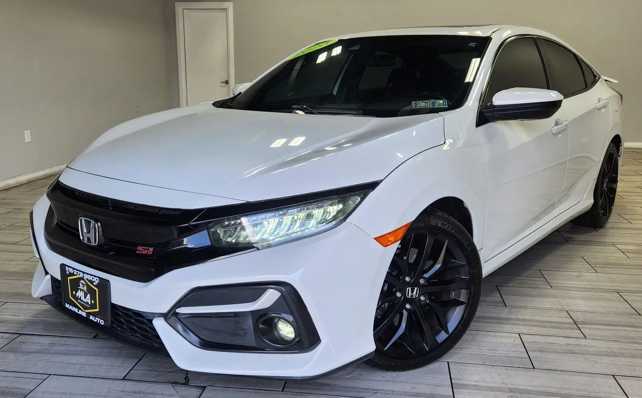 White 2020 Honda Civic Si Sedan for sale in Philadelphia, PA