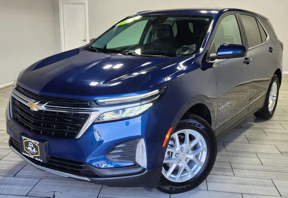 Blue 2022 Chevrolet Equinox FWD LT for sale in Philadelphia, PA