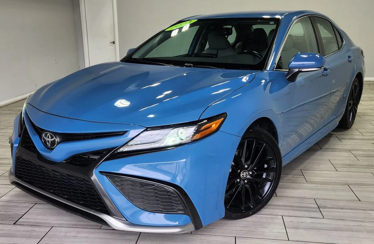 Blue 2024 Toyota Camry XSE for sale in Philadelphia, PA