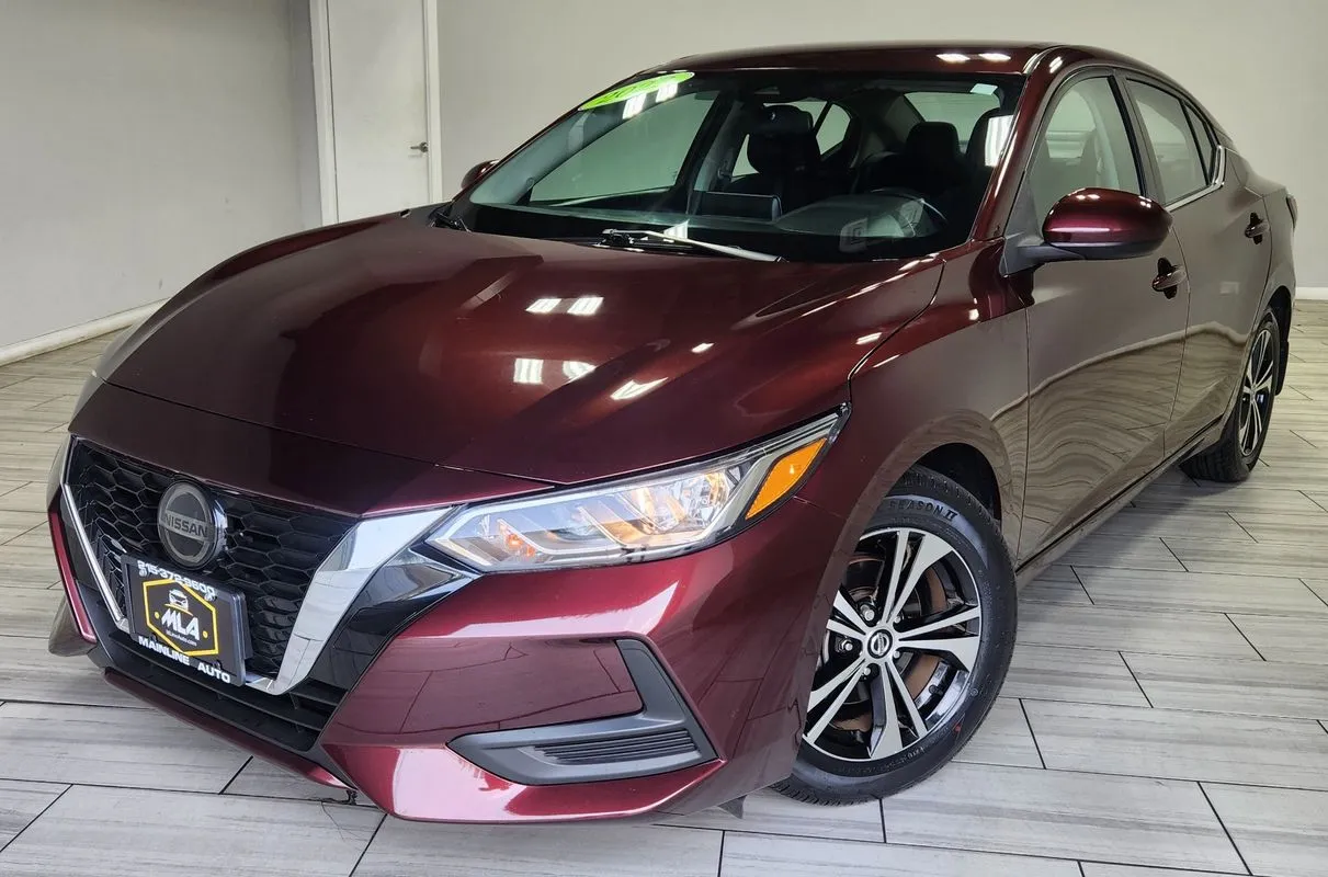 Red 2023 Nissan Sentra SV Xtronic CVT for sale in Philadelphia, PA