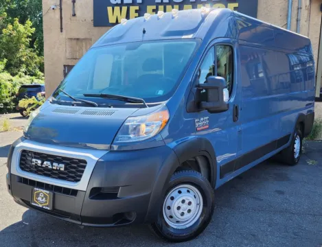 Gray 2020 Ram ProMaster 3500 Cargo Van High Roof 159" WB EXT for sale in Philadelphia, PA