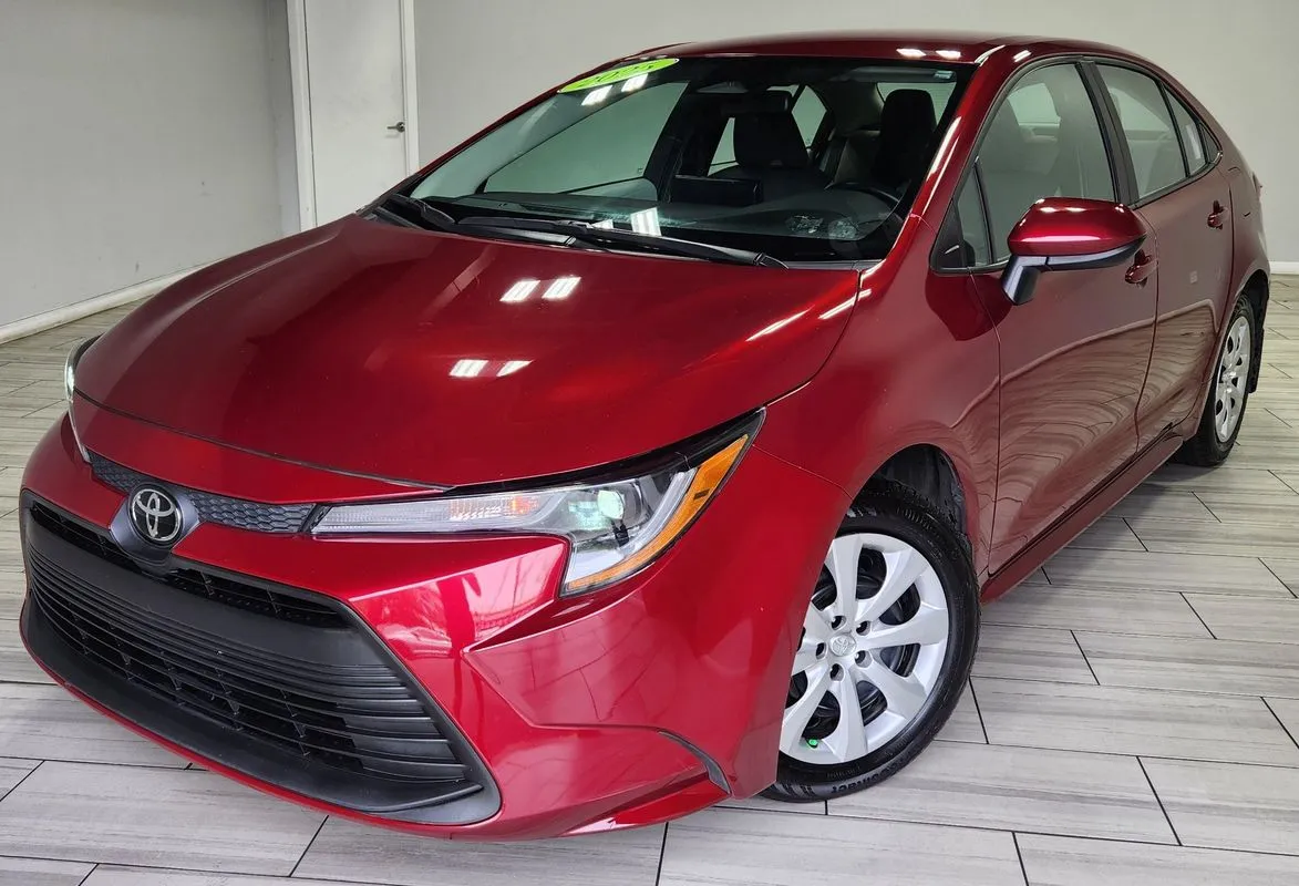 Red 2025 Toyota Corolla LE for sale in Philadelphia, PA