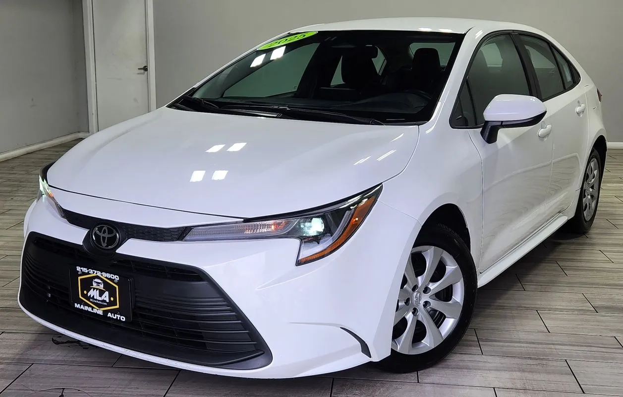 White 2025 Toyota Corolla LE for sale in Philadelphia, PA