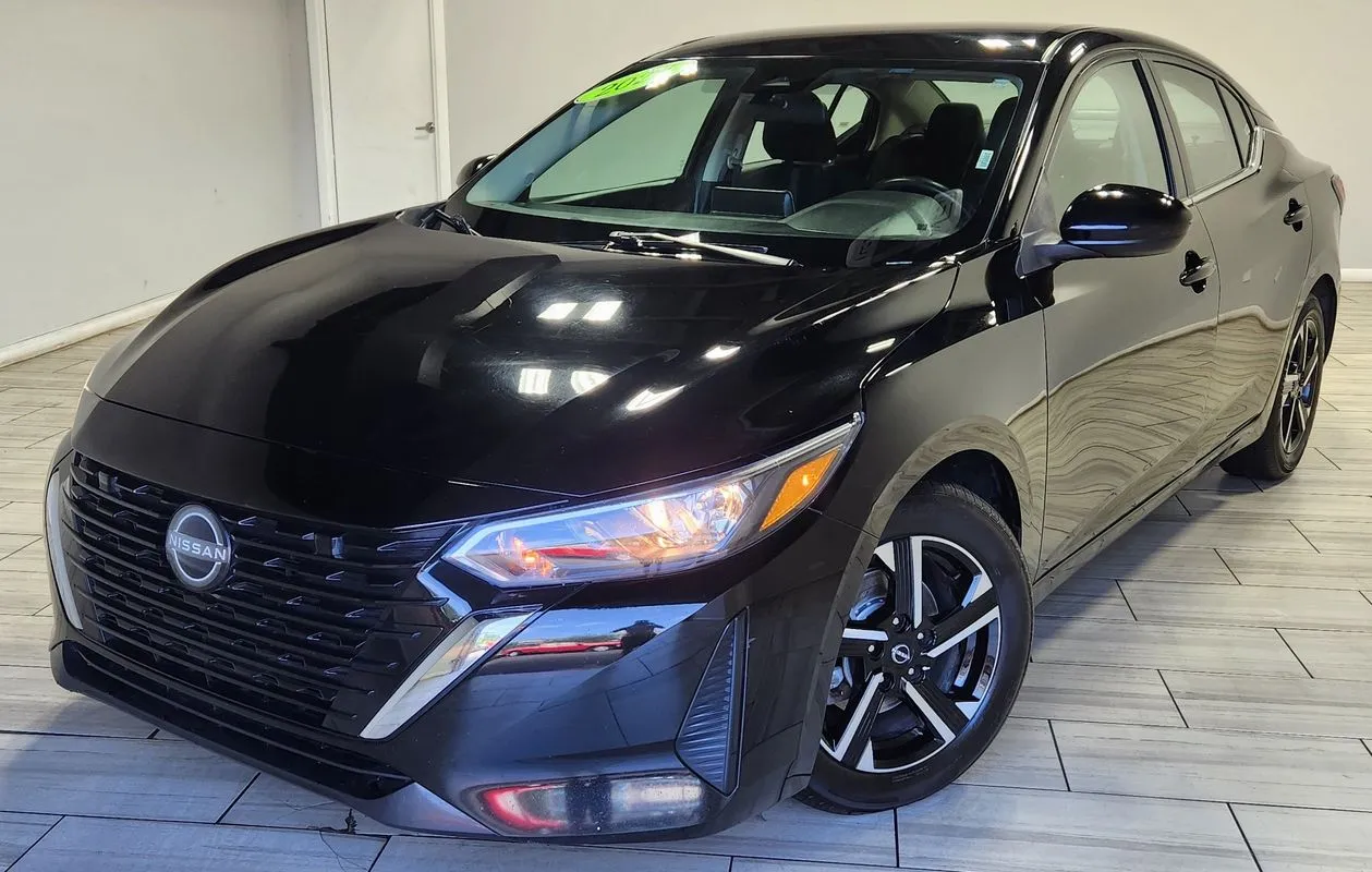 Black 2024 Nissan Sentra SV Xtronic CVT for sale in Philadelphia, PA