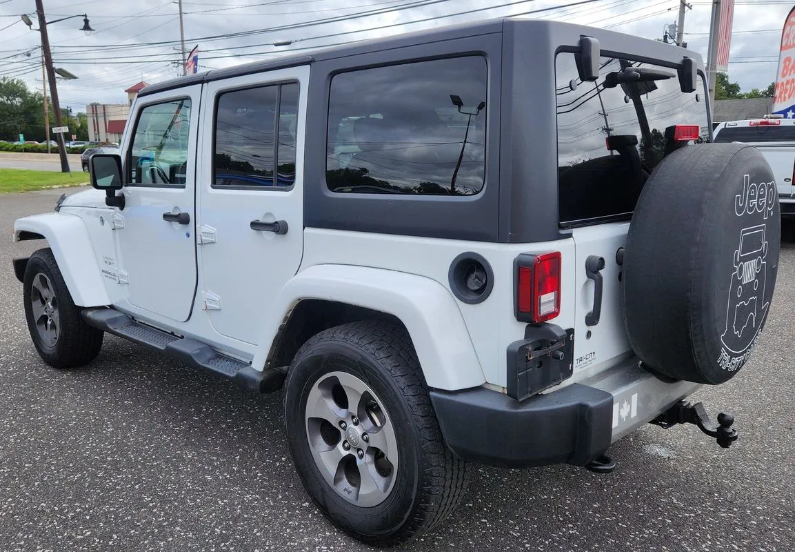 Another view of 2017 Jeep Wrangler Unlimited Sahara 4x4 for sale in Philadelphia, PA at Torresdale Ave