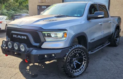 Silver 2020 Ram 1500 Rebel Crew Cab 4x4 5'7" Box for sale in Philadelphia, PA
