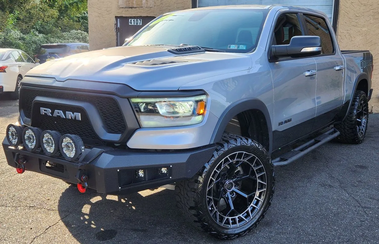 Silver 2020 Ram 1500 Rebel Crew Cab 4x4 5'7" Box for sale in Philadelphia, PA