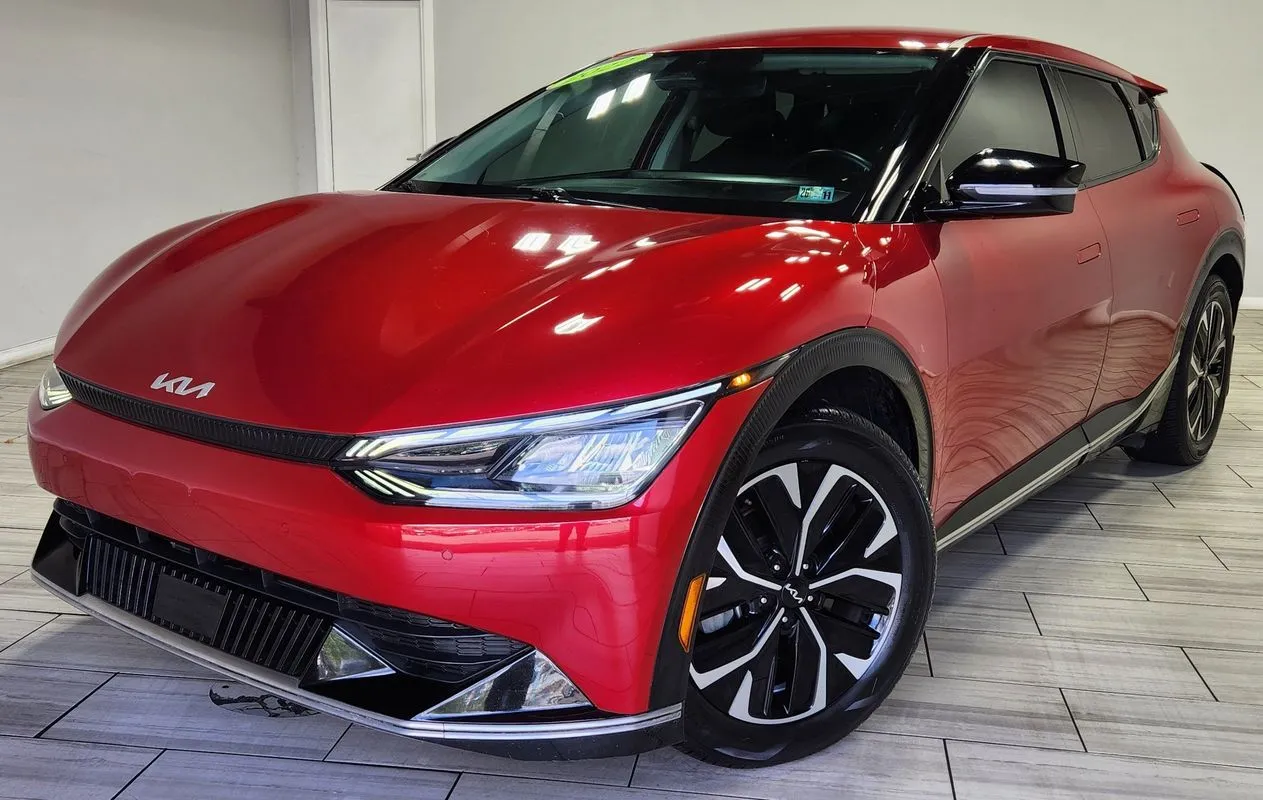 Red 2022 Kia EV6 Wind for sale in Philadelphia, PA