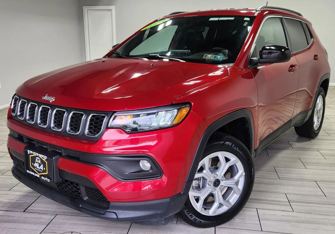 Red 2025 Jeep Compass Latitude 4x4 for sale in Philadelphia, PA