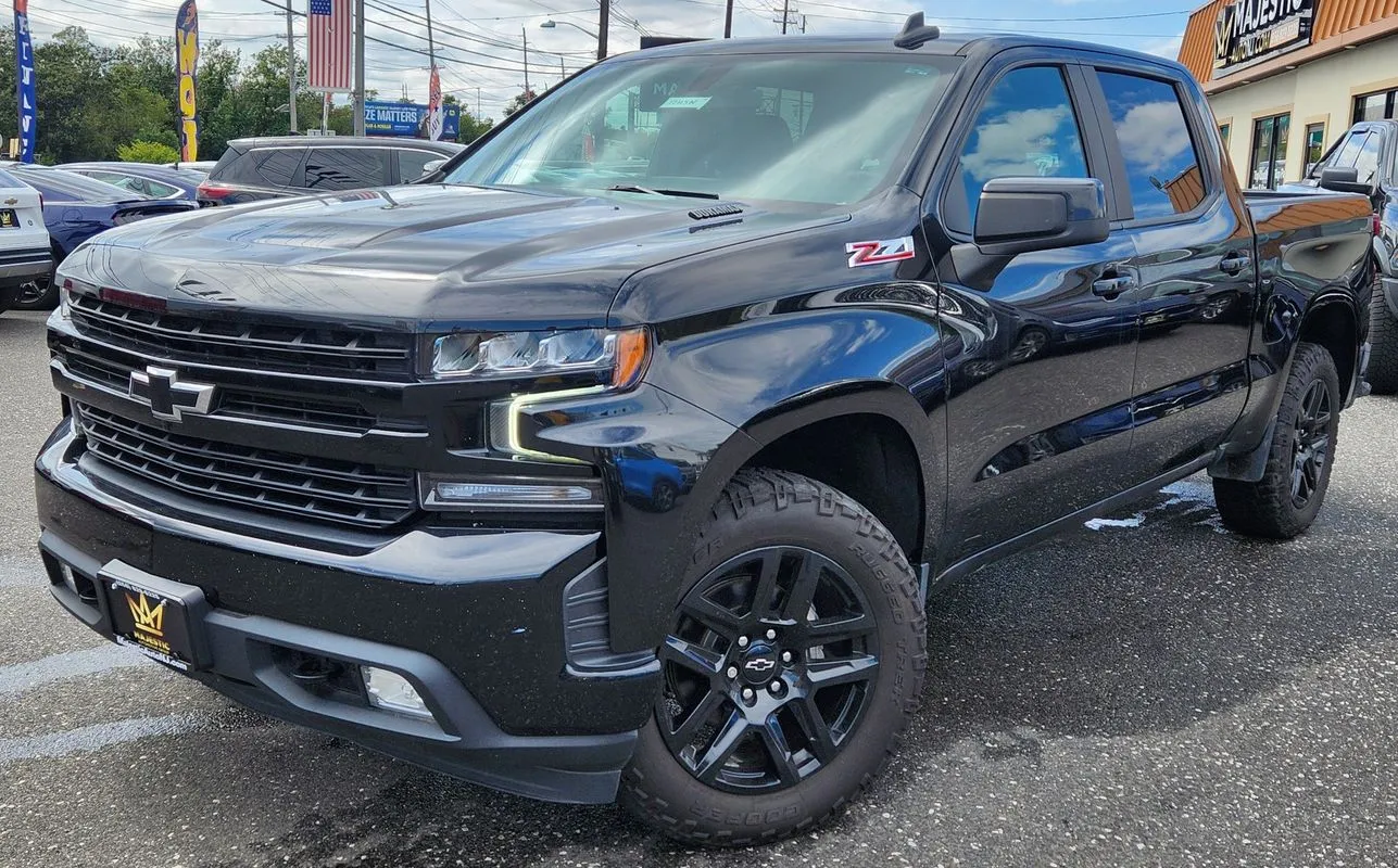 Black 2022 Chevrolet Silverado 1500 LTD 4WD Crew Cab Short Bed RST for sale in Philadelphia, PA