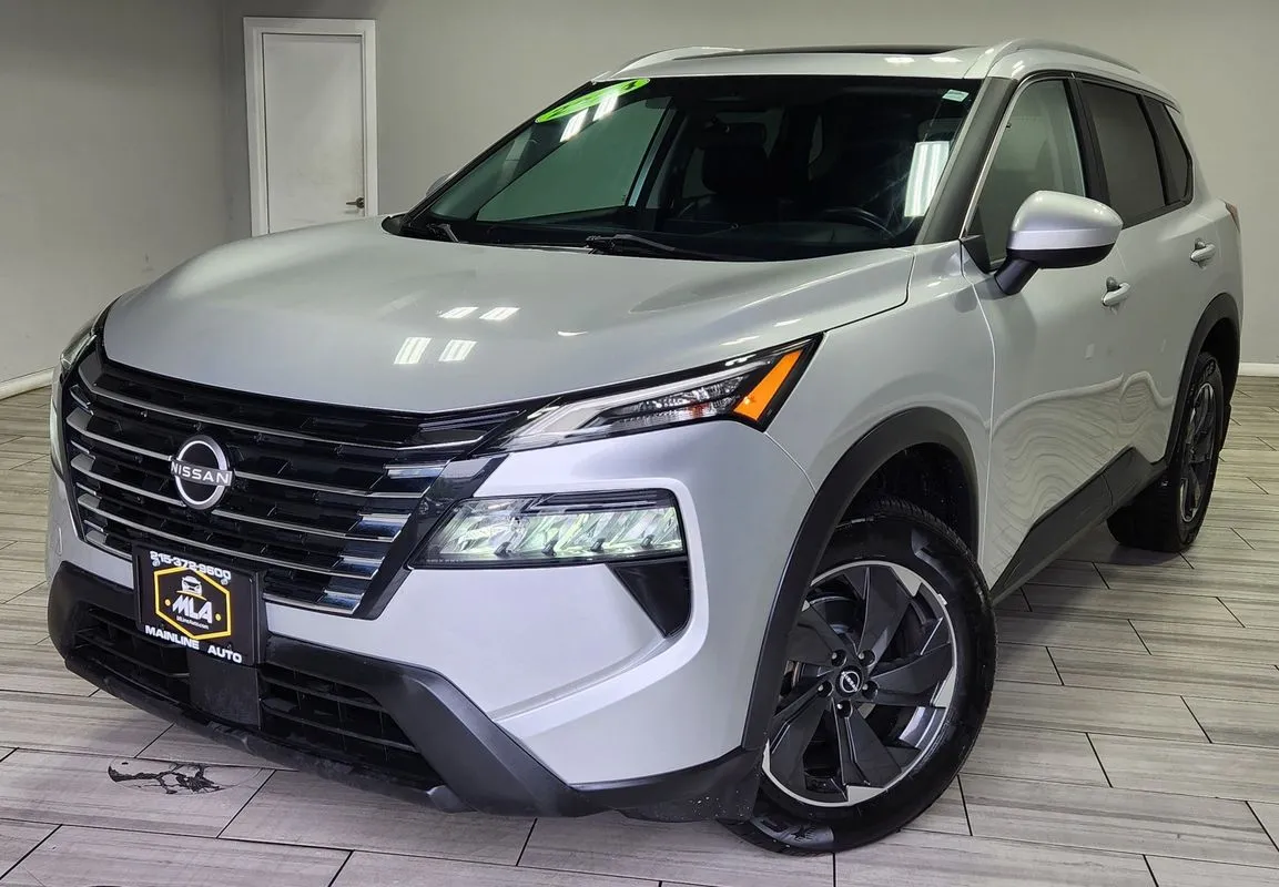 Silver 2024 Nissan Rogue SV Intelligent AWD for sale in Philadelphia, PA