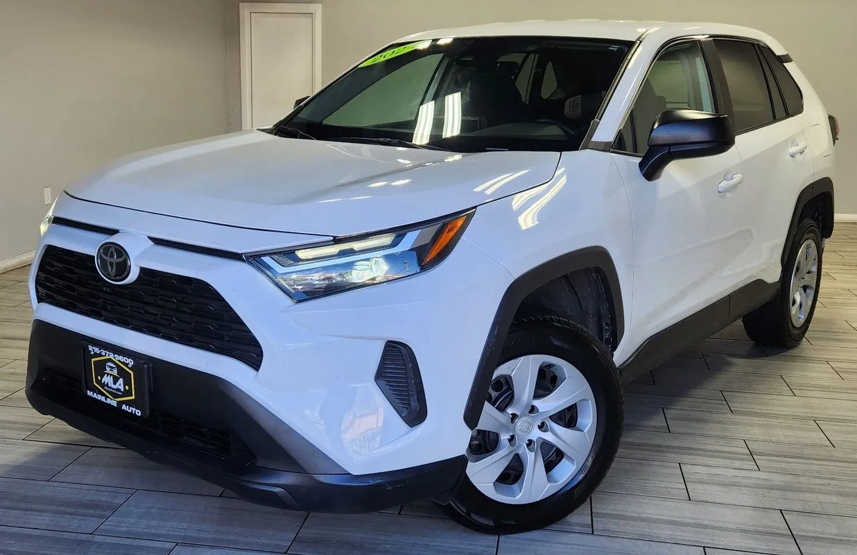 White 2024 Toyota RAV4 LE for sale in Philadelphia, PA