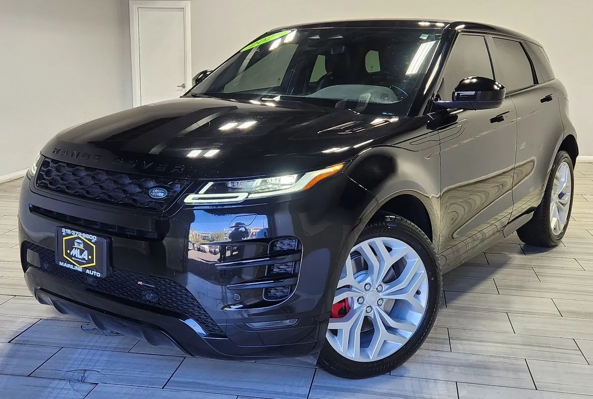 Black 2022 Land Rover Range Rover Evoque R-Dynamic SE for sale in Philadelphia, PA
