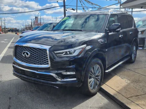 Black 2018 INFINITI QX80 for sale in Philadelphia, PA