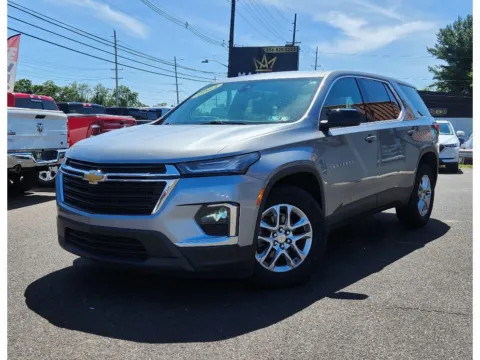 Gray 2023 Chevrolet Traverse LS for sale in Philadelphia, PA