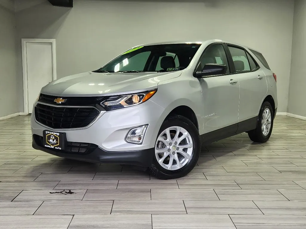 Silver 2021 Chevrolet Equinox LS for sale in Philadelphia, PA