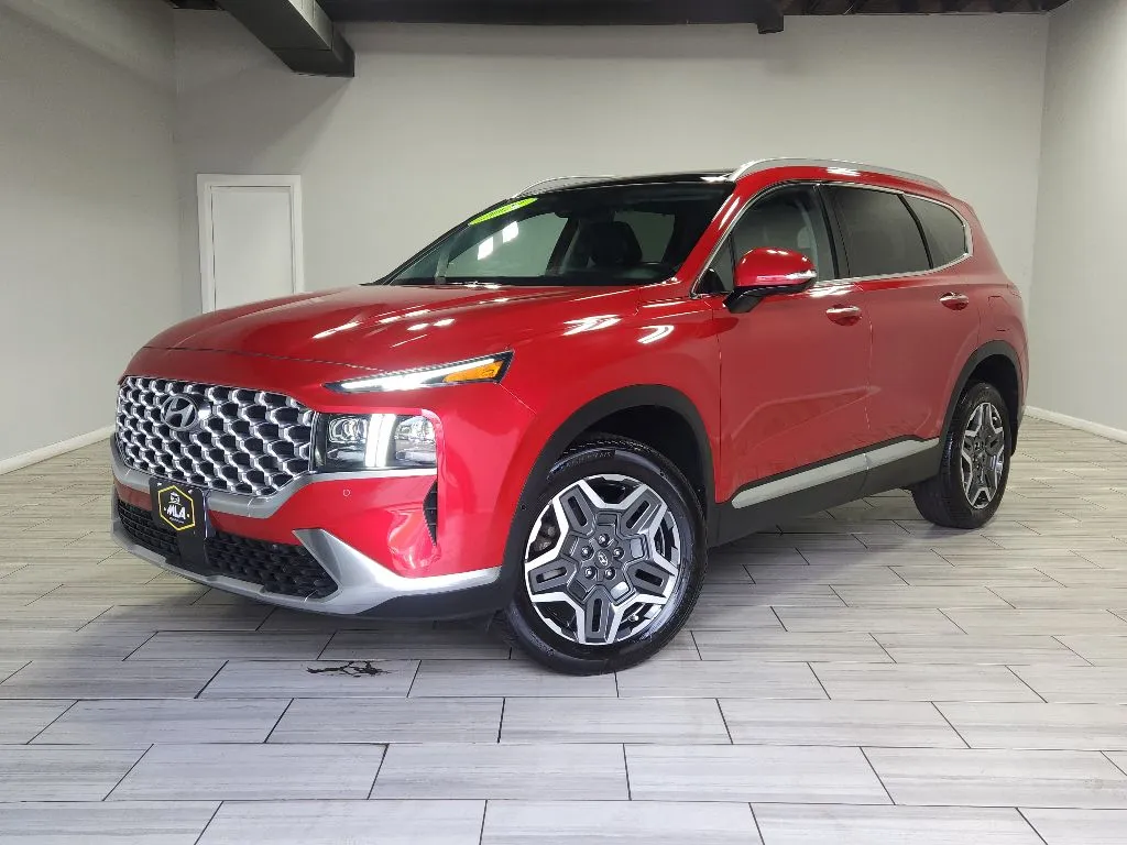Red 2021 Hyundai Santa Fe Limited for sale in Philadelphia, PA