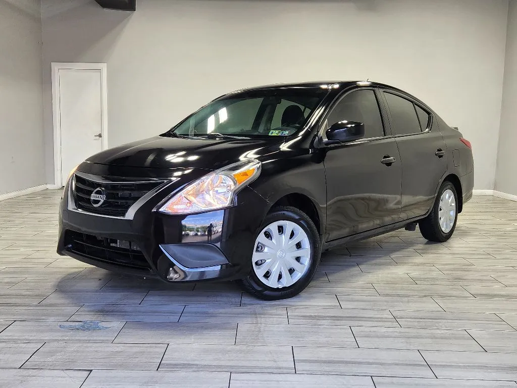 Black 2018 Nissan Versa S Plus for sale in Philadelphia, PA