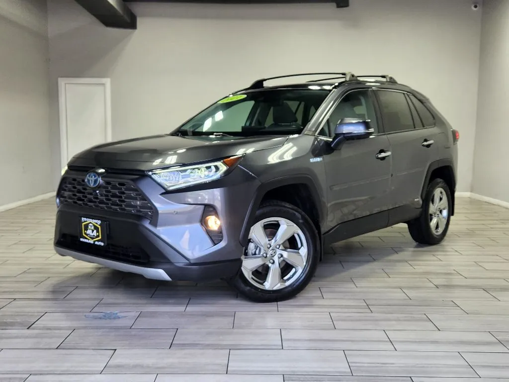 Gray 2021 Toyota RAV4 Hybrid Limited for sale in Philadelphia, PA