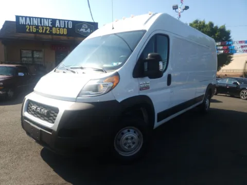 White 2021 Ram ProMaster 2500 High Roof for sale in Philadelphia, PA