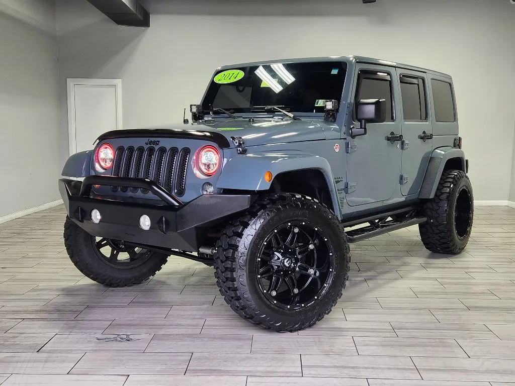 Gray 2014 Jeep Wrangler Sahara for sale in Philadelphia, PA