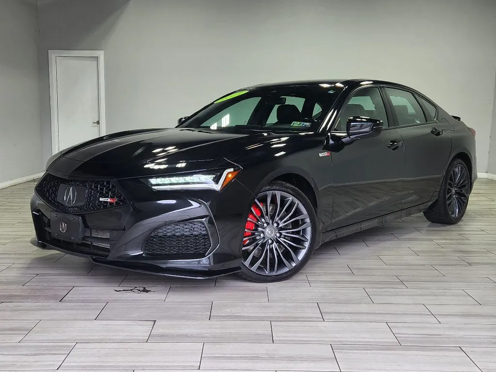 Black 2021 Acura TLX Type S for sale in Philadelphia, PA