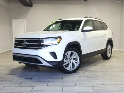 White 2022 Volkswagen Atlas SE 4Motion for sale in Philadelphia, PA