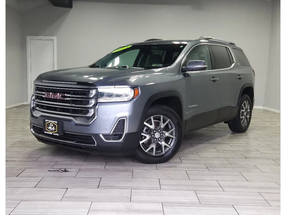 Gray 2021 GMC Acadia SLE for sale in Philadelphia, PA
