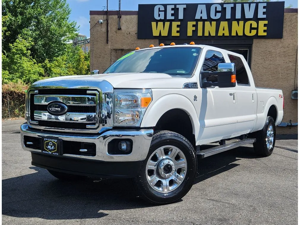 White 2015 Ford F-350 Lariat for sale in Philadelphia, PA