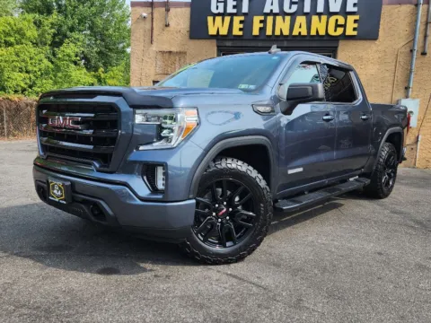 Blue 2021 GMC Sierra Elevation for sale in Philadelphia, PA