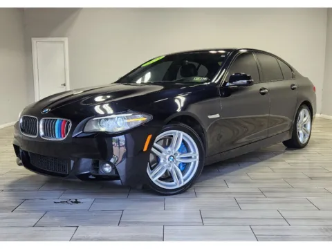 Black 2015 BMW 5 series 535i xDrive for sale in Philadelphia, PA