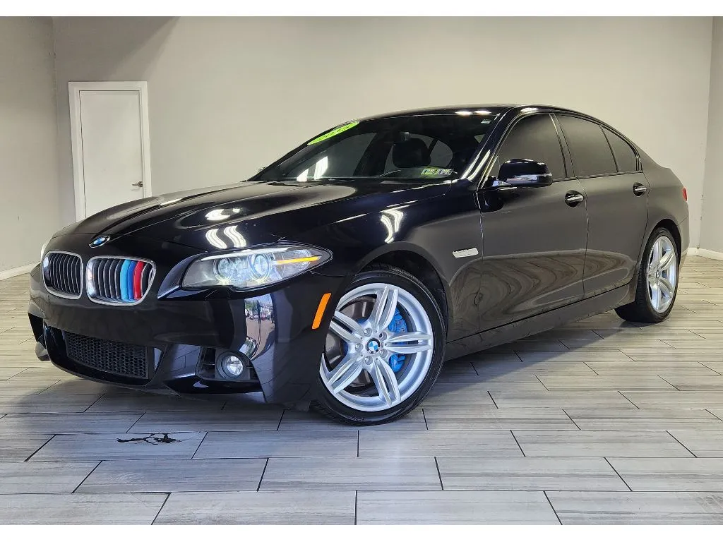 Black 2015 BMW 5 series 535i xDrive for sale in Philadelphia, PA