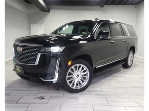 Black 2023 Cadillac Escalade ESV 4WD Premium Luxury for sale in Philadelphia, PA