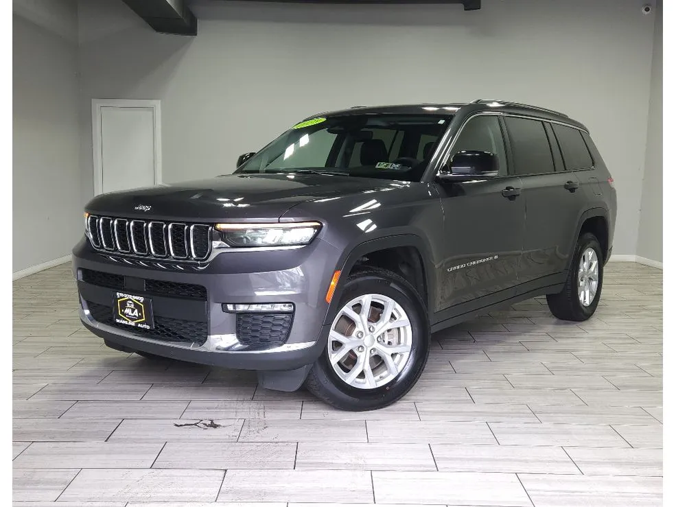 Gray 2023 Jeep Grand Cherokee L Limited for sale in Philadelphia, PA