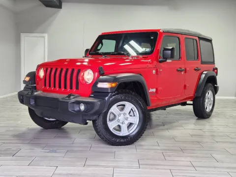 Red 2018 Jeep Wrangler Sport S for sale in Philadelphia, PA