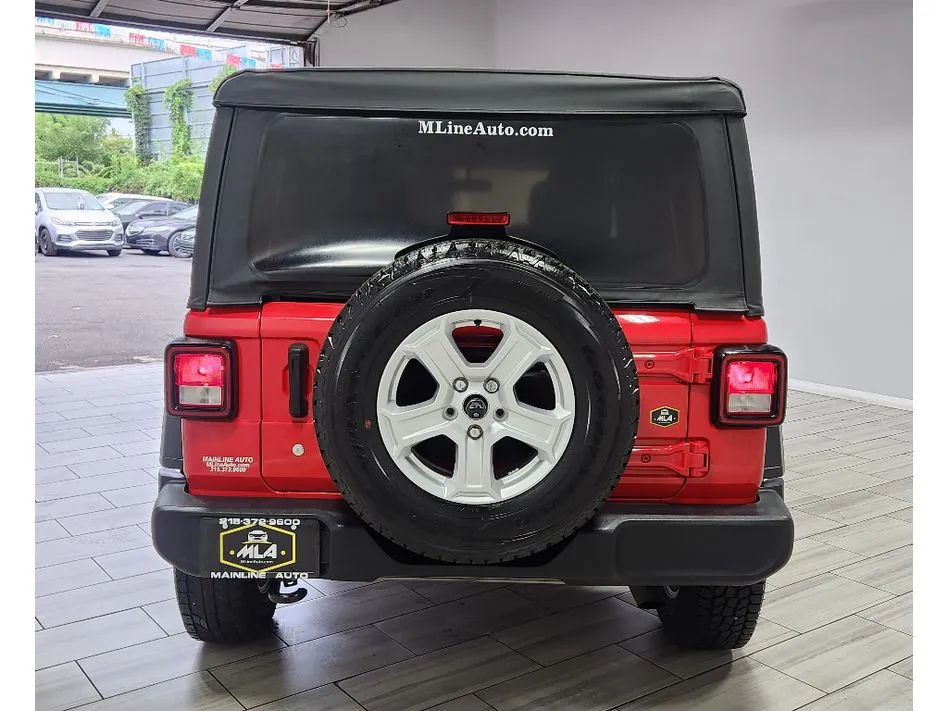 Another view of 2018 Jeep Wrangler Sport S for sale in Philadelphia, PA at Torresdale Ave