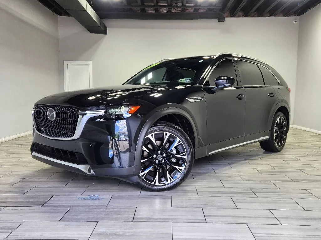 Black 2025 Mazda CX-90 PHEV Premium Plus Package for sale in Philadelphia, PA