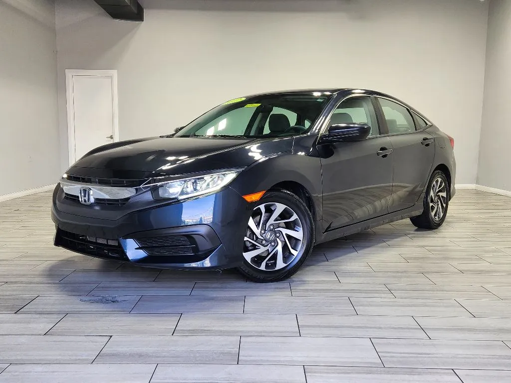 Blue 2017 Honda Civic EX for sale in Philadelphia, PA