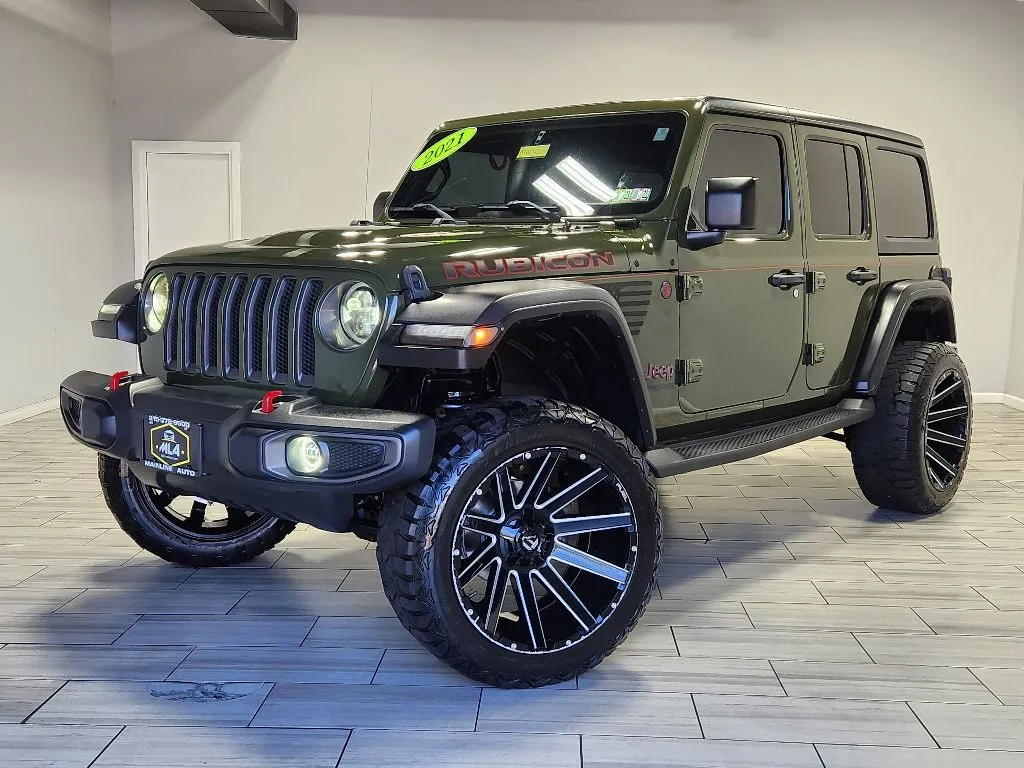Green 2021 Jeep Wrangler Unlimited Rubicon for sale in Philadelphia, PA