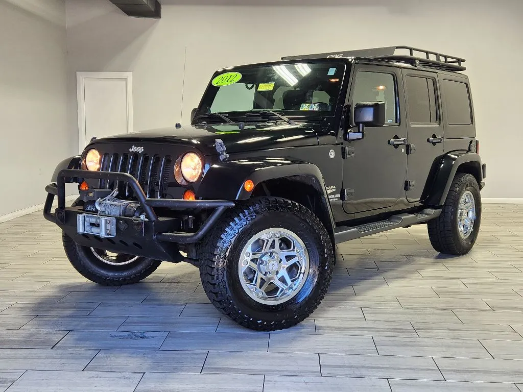 Black 2012 Jeep Wrangler Sahara for sale in Philadelphia, PA