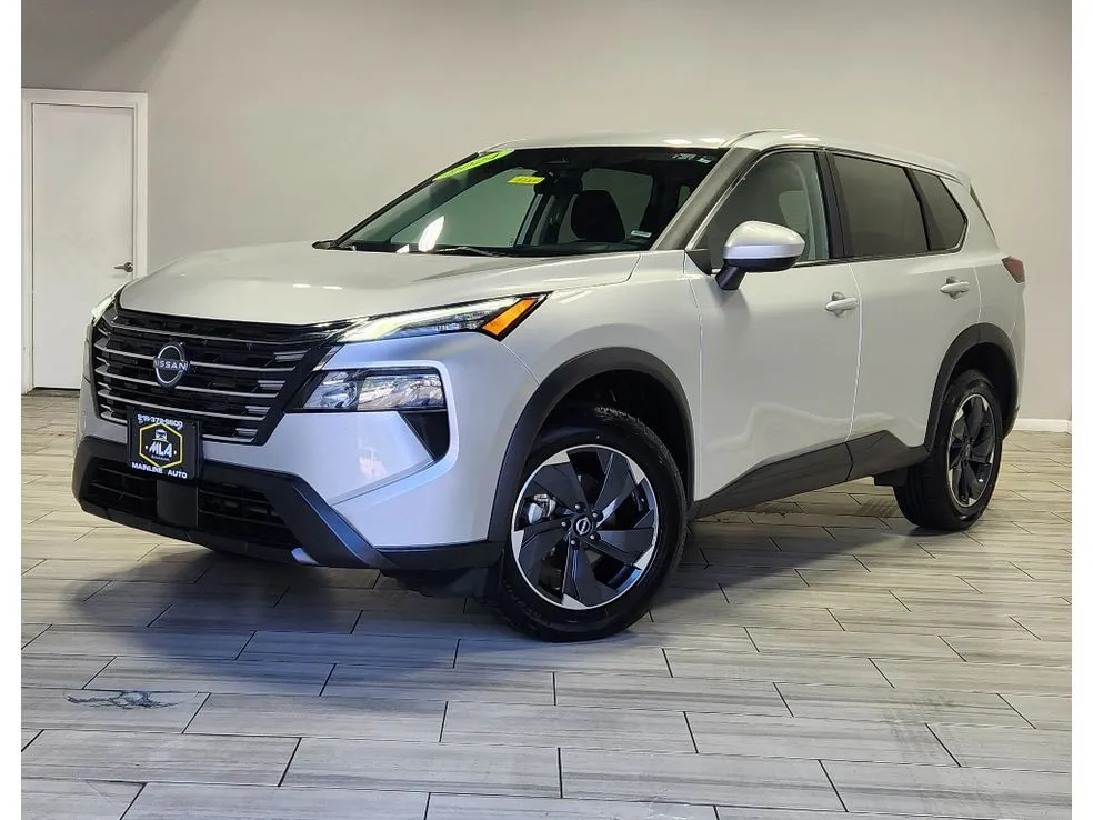 Silver 2024 Nissan Rogue SV for sale in Philadelphia, PA