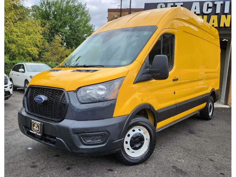 Yellow 2021 Ford Transit Van for sale in Philadelphia, PA