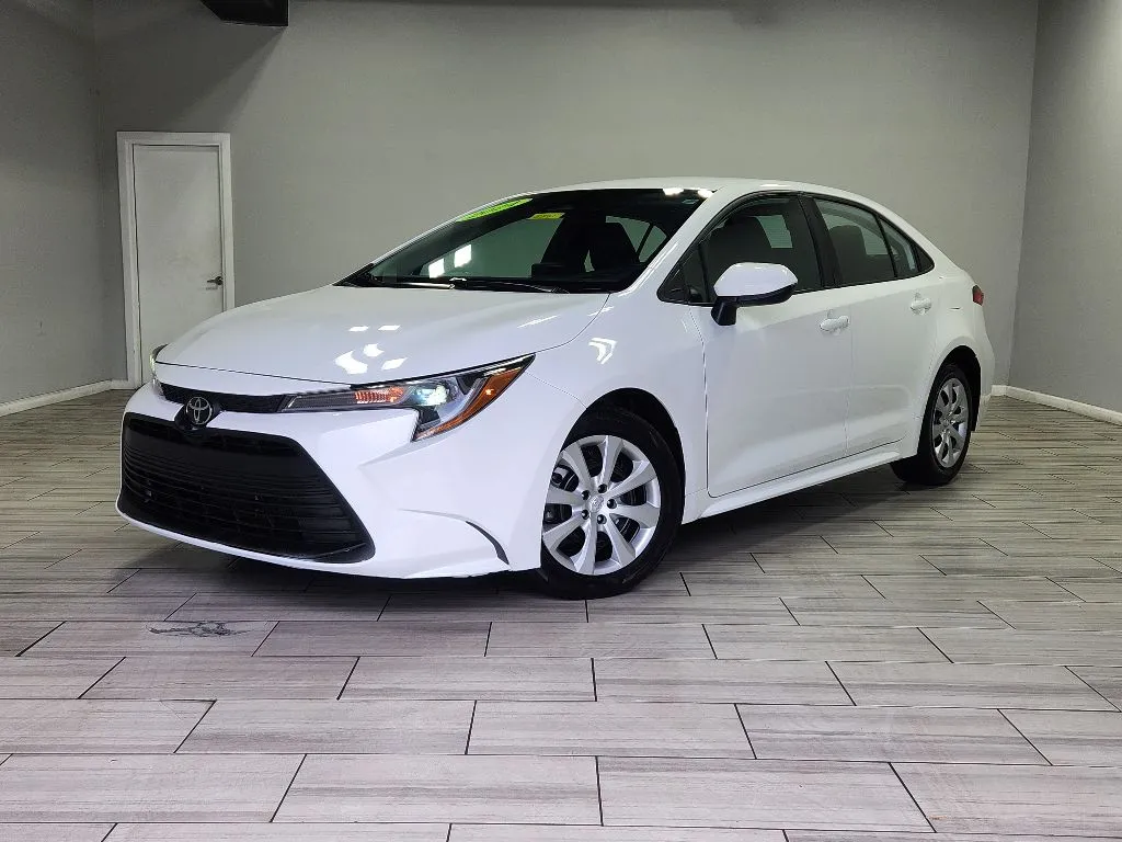 White 2024 Toyota Corolla LE for sale in Philadelphia, PA