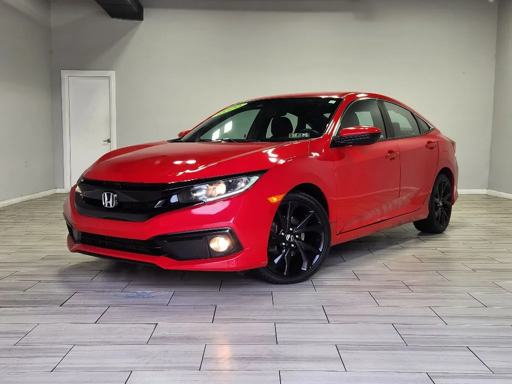 Red 2020 Honda Civic Sport for sale in Philadelphia, PA