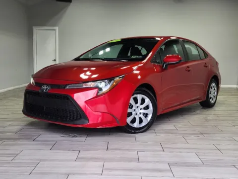 Red 2021 Toyota Corolla LE for sale in Philadelphia, PA