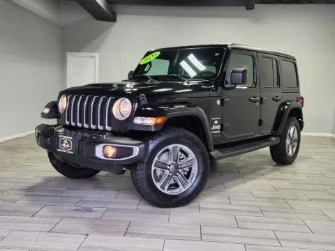 Black 2020 Jeep Wrangler Sahara for sale in Philadelphia, PA