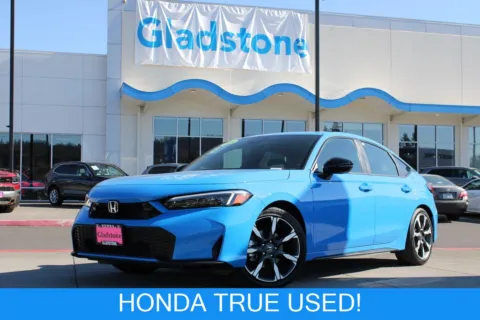 Blue 2026 Honda Civic Hatchback Hybrid Sport Touring for sale in Gladstone, OR