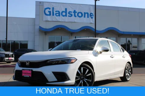White 2024 Honda Civic EX-L for sale in Gladstone, OR