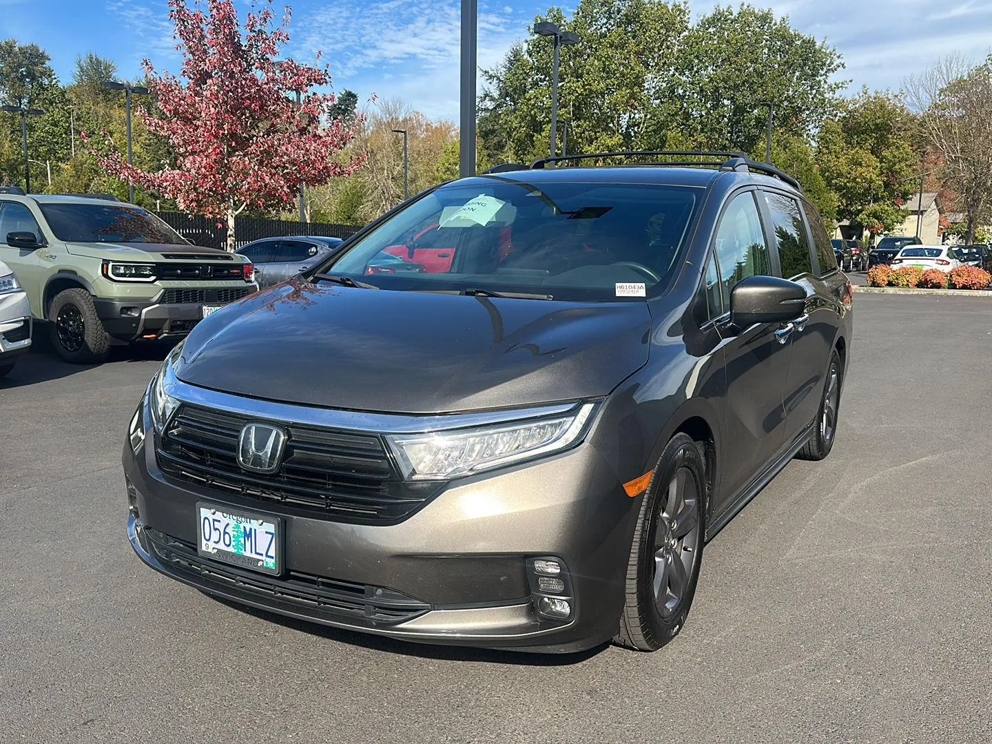 Gray 2021 Honda Odyssey EX for sale in Gladstone, OR